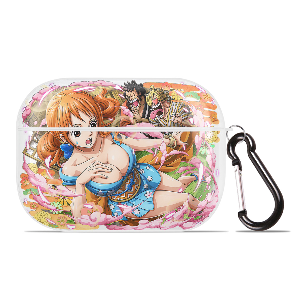 ワンピース ナミ ONE PIECE Nami 【AirPods Pro用】ハードシェル保護ケース 耐衝撃・防指紋・カラビナ付き商品仕様