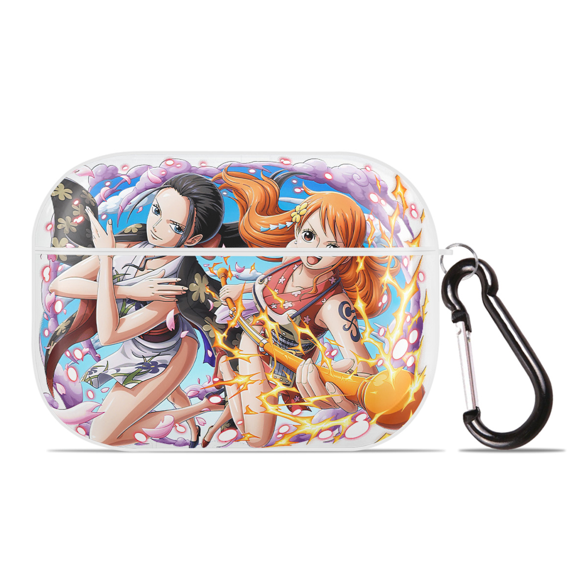 ワンピース ナミ ONE PIECE Nami 【AirPods Pro用】ハードシェル保護ケース 耐衝撃・防指紋・カラビナ付き商品仕様