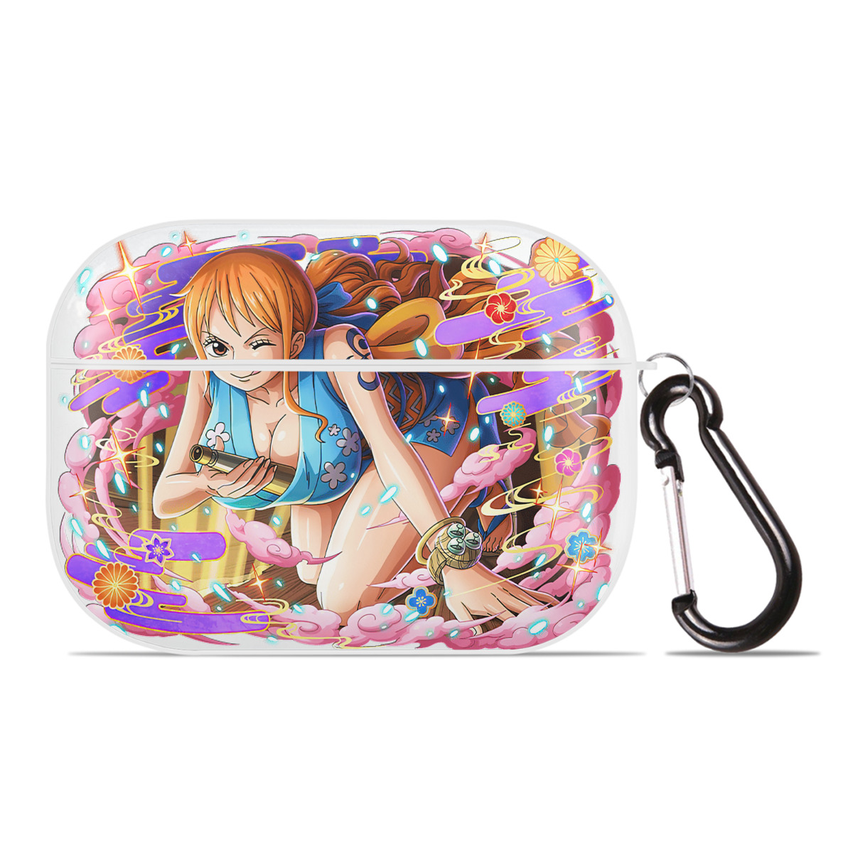ワンピース ナミ ONE PIECE Nami 【AirPods Pro用】ハードシェル保護ケース 耐衝撃・防指紋・カラビナ付き商品仕様