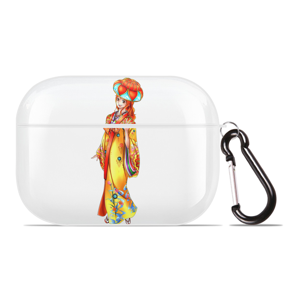 ワンピース ナミ ONE PIECE Nami 【AirPods Pro用】ハードシェル保護ケース 耐衝撃・防指紋・カラビナ付き商品仕様