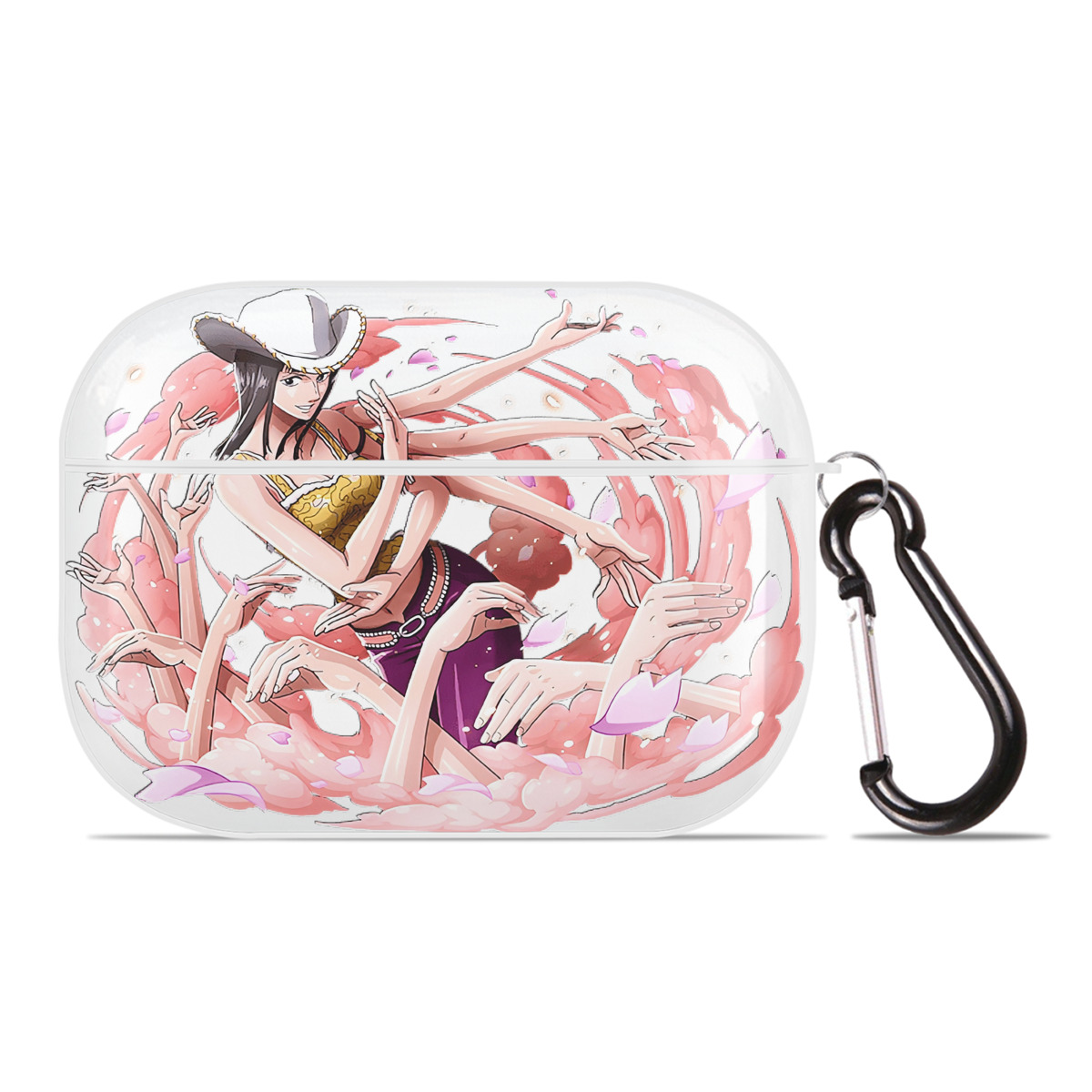 ワンピース ニコ・ロビン ONE PIECE Nico Robin 【AirPods Pro用】ハードシェル保護ケース 耐衝撃・防指紋・カラビナ付き商品仕様