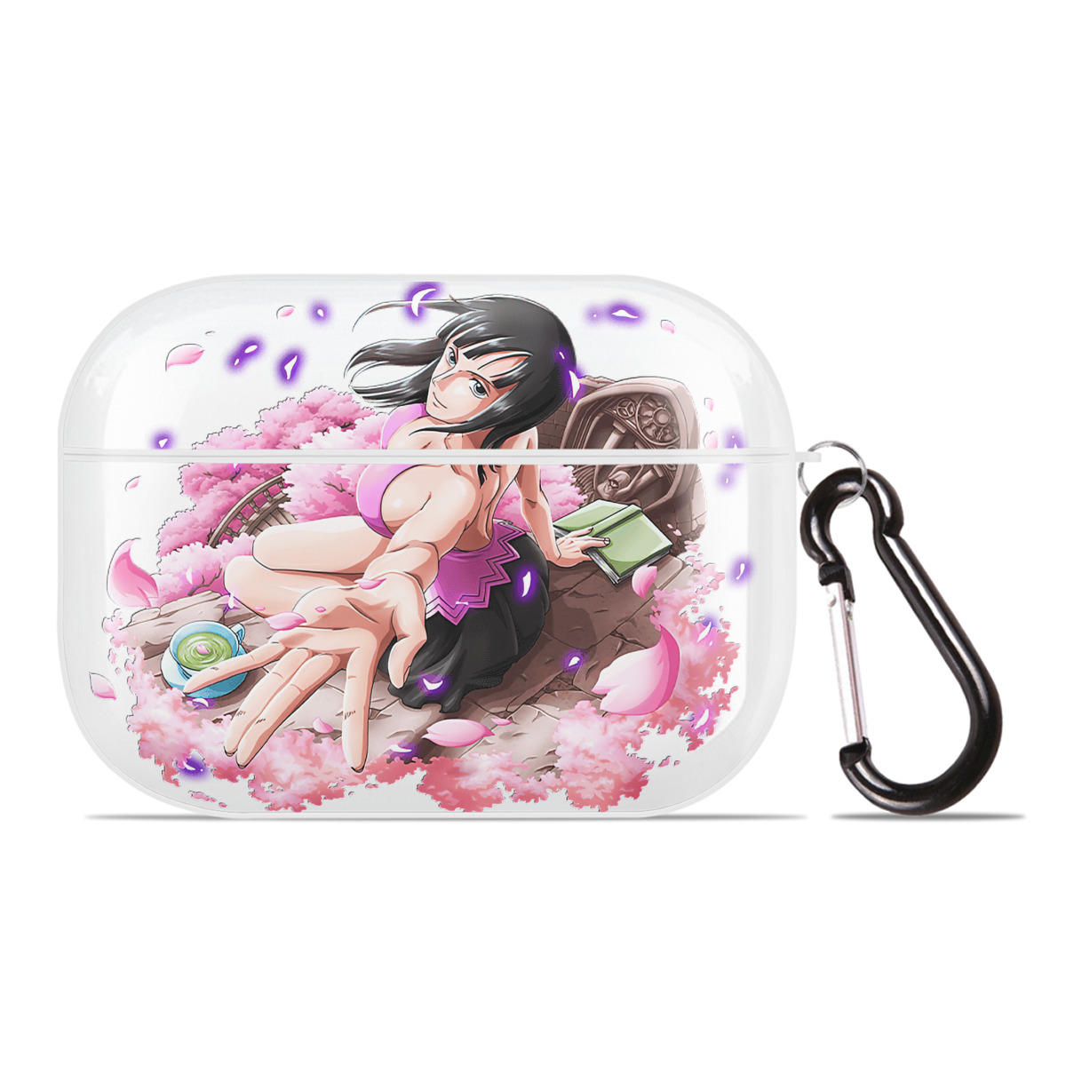 ワンピース ニコ・ロビン ONE PIECE Nico Robin 【AirPods Pro用】ハードシェル保護ケース 耐衝撃・防指紋・カラビナ付き商品仕様