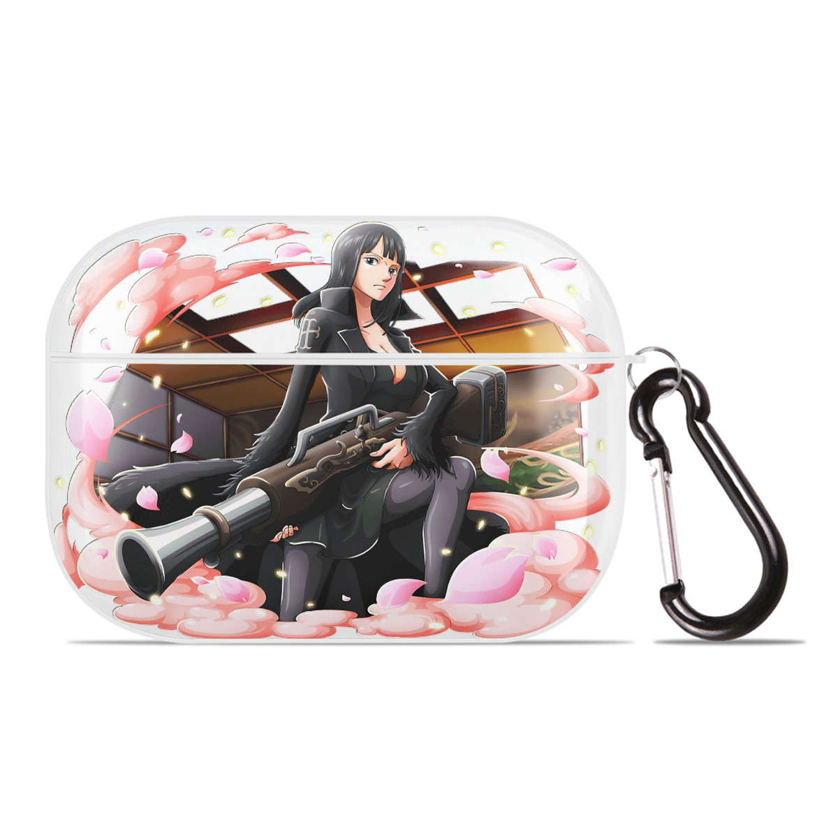 ワンピース ニコ・ロビン ONE PIECE Nico Robin 【AirPods Pro用】ハードシェル保護ケース 耐衝撃・防指紋・カラビナ付き商品仕様