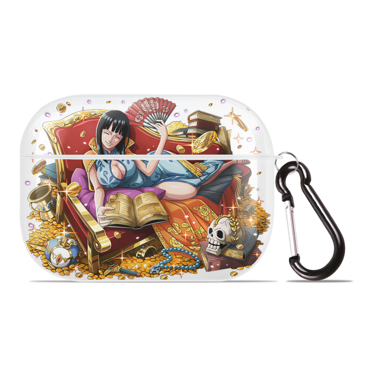 ワンピース ニコ・ロビン ONE PIECE Nico Robin 【AirPods Pro用】ハードシェル保護ケース 耐衝撃・防指紋・カラビナ付き商品仕様