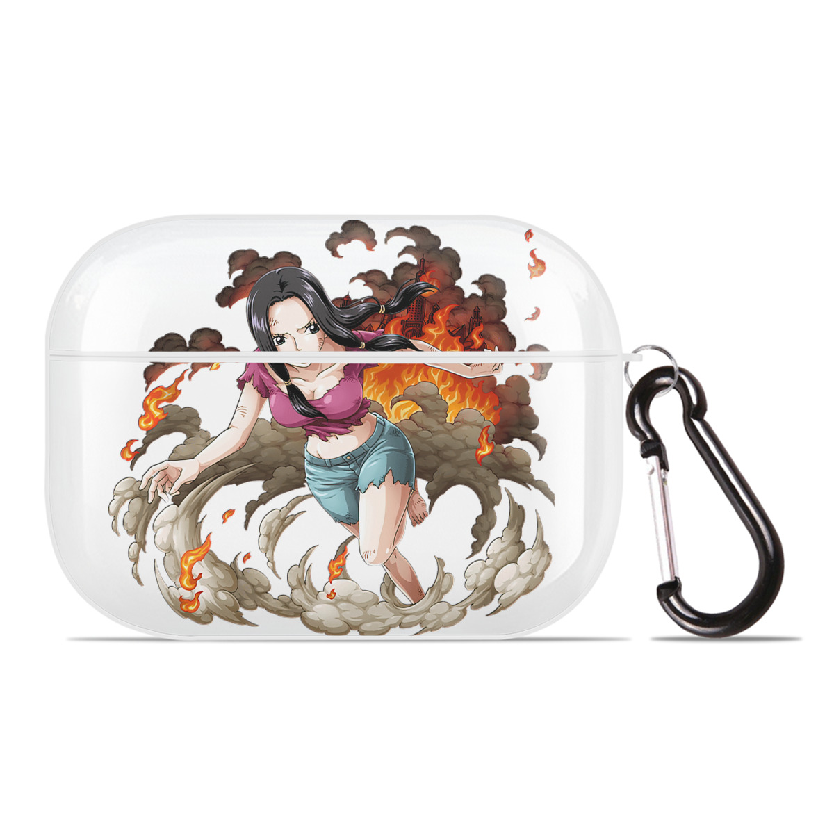 ワンピース ニコ・ロビン ONE PIECE Nico Robin 【AirPods Pro用】ハードシェル保護ケース 耐衝撃・防指紋・カラビナ付き商品仕様