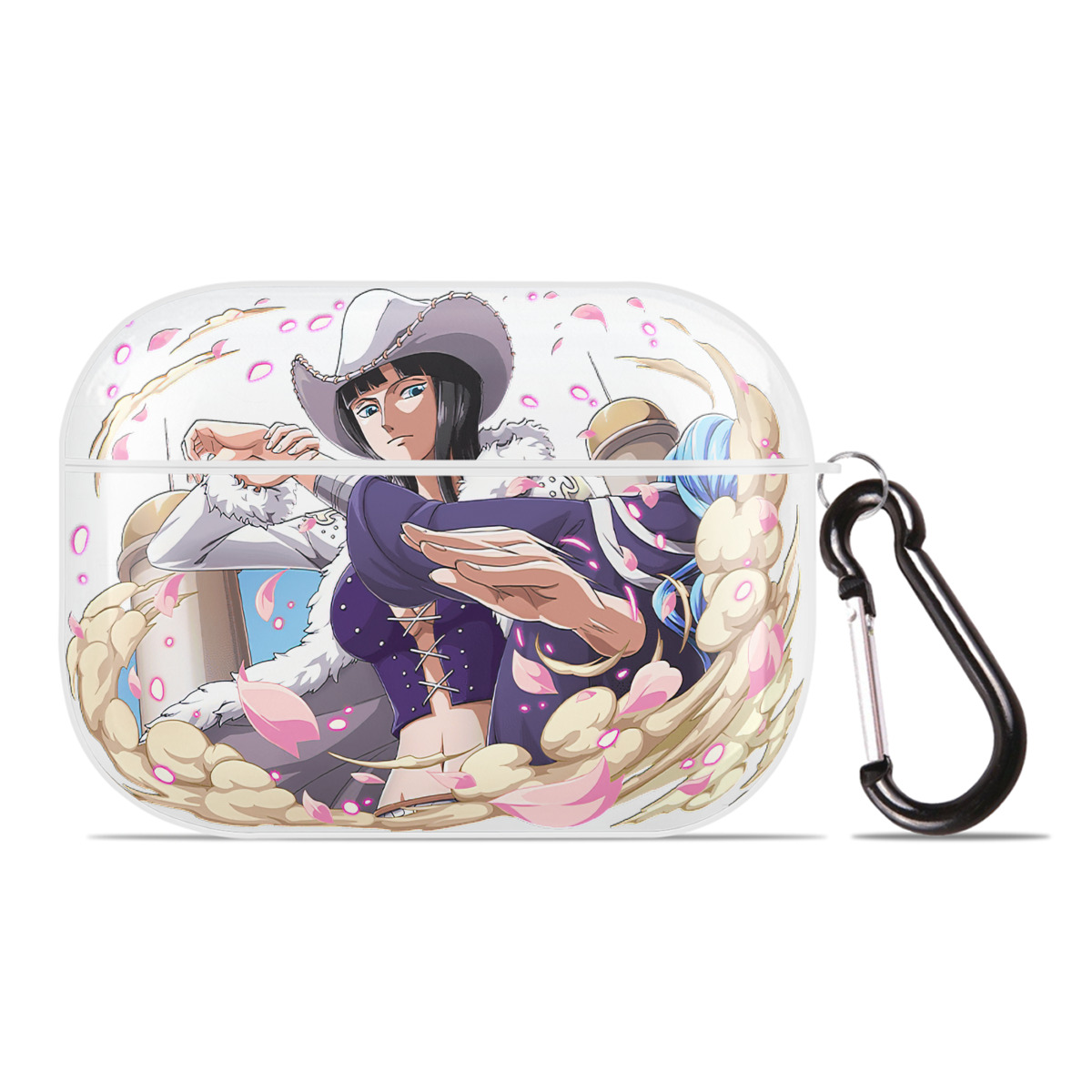 ワンピース ニコ・ロビン ONE PIECE Nico Robin 【AirPods Pro用】ハードシェル保護ケース 耐衝撃・防指紋・カラビナ付き商品仕様