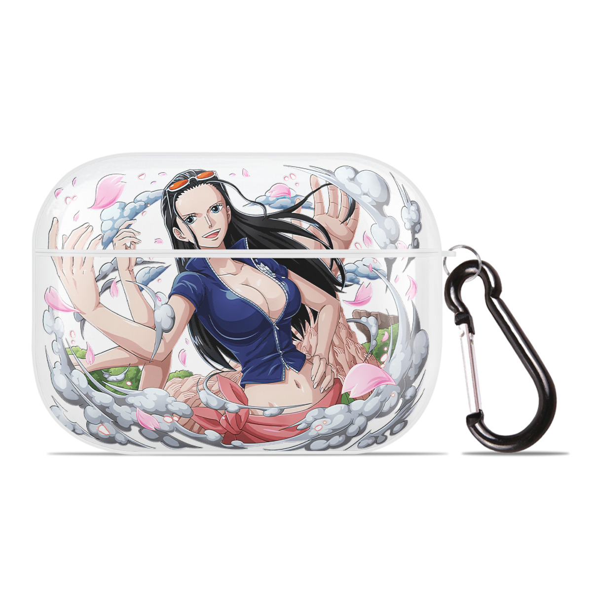 ワンピース ニコ・ロビン ONE PIECE Nico Robin 【AirPods Pro用】ハードシェル保護ケース 耐衝撃・防指紋・カラビナ付き商品仕様
