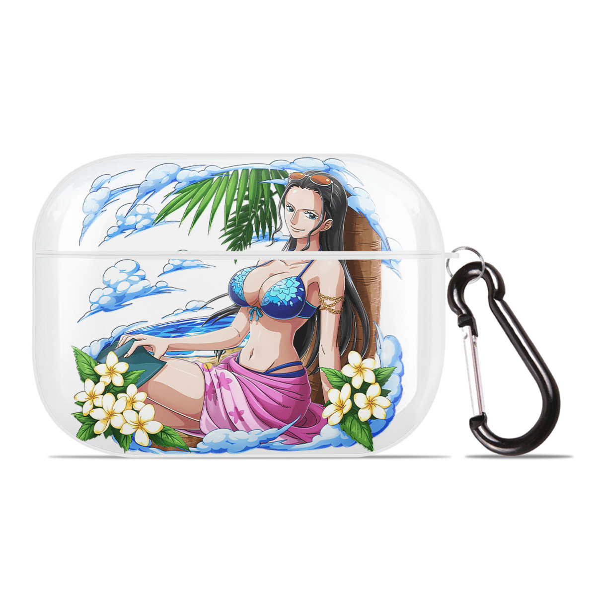 ワンピース ニコ・ロビン ONE PIECE Nico Robin 【AirPods Pro用】ハードシェル保護ケース 耐衝撃・防指紋・カラビナ付き商品仕様
