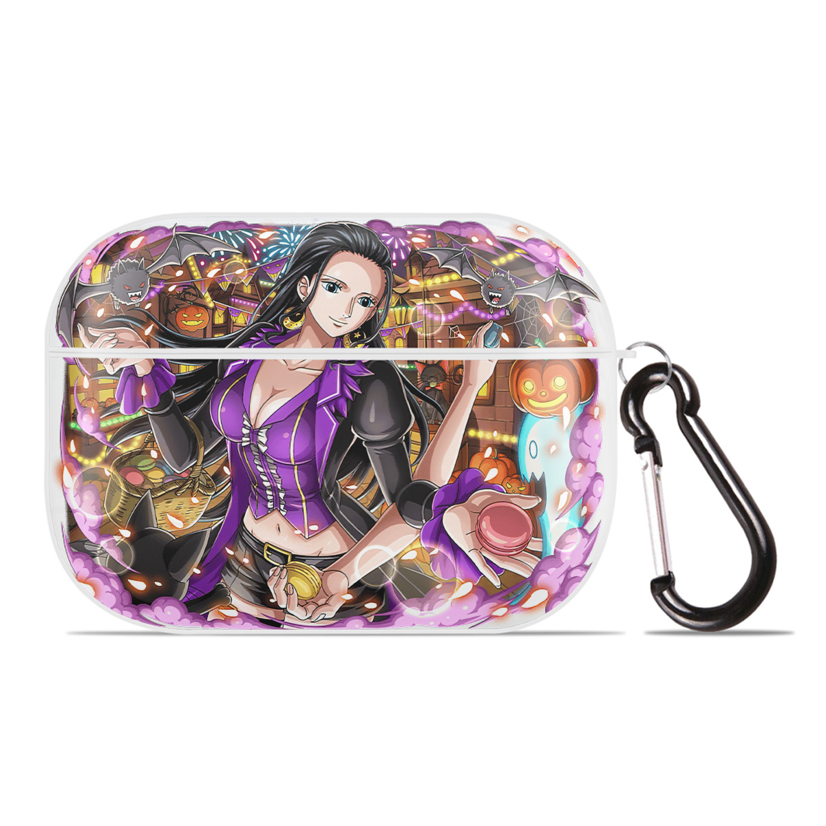 ワンピース ニコ・ロビン ONE PIECE Nico Robin 【AirPods Pro用】ハードシェル保護ケース 耐衝撃・防指紋・カラビナ付き商品仕様