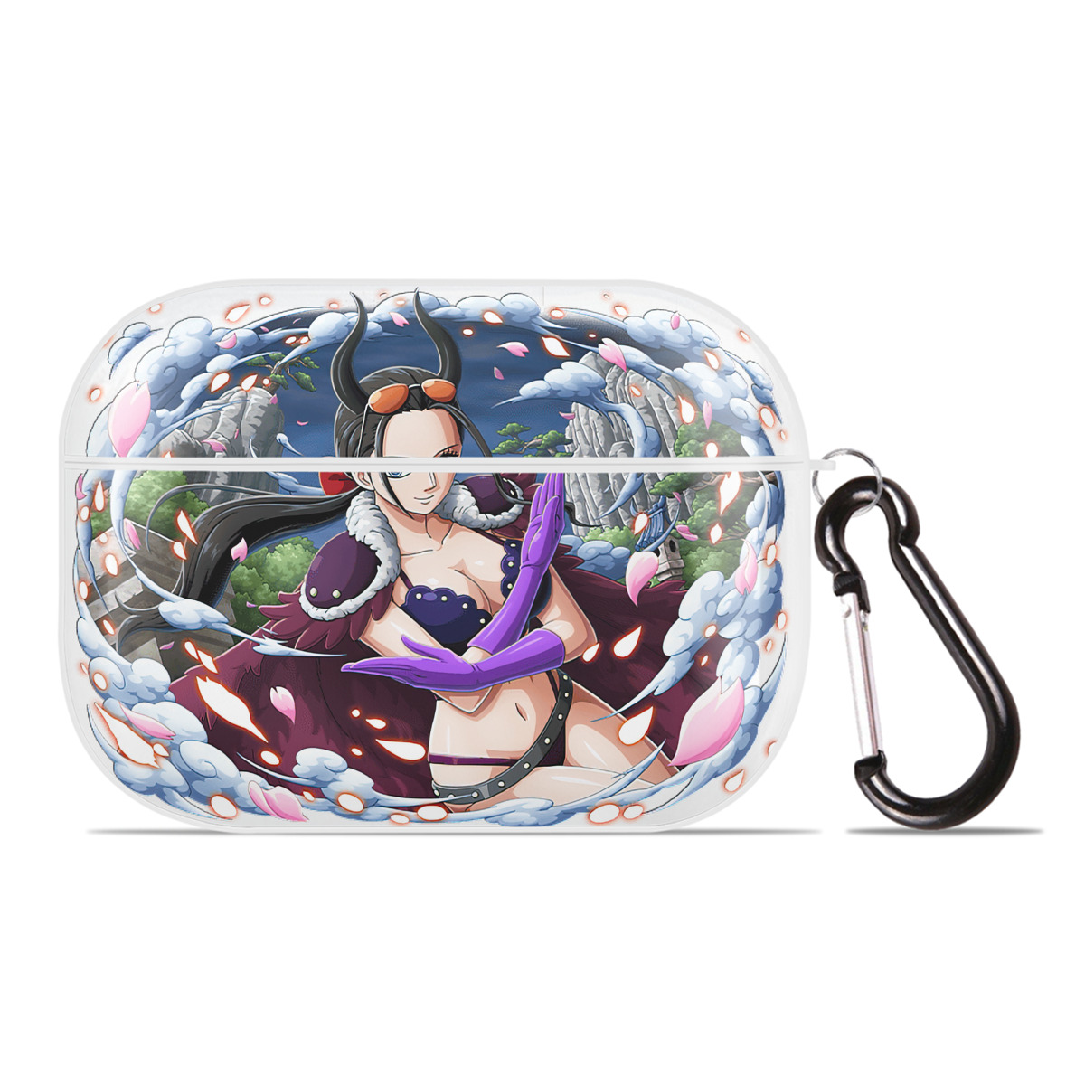 ワンピース ニコ・ロビン ONE PIECE Nico Robin 【AirPods Pro用】ハードシェル保護ケース 耐衝撃・防指紋・カラビナ付き商品仕様