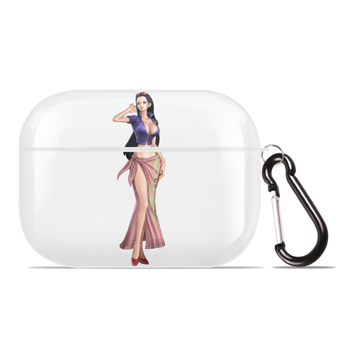 ワンピース ニコ・ロビン ONE PIECE Nico Robin 【AirPods Pro用】ハードシェル保護ケース 耐衝撃・防指紋・カラビナ付き商品仕様