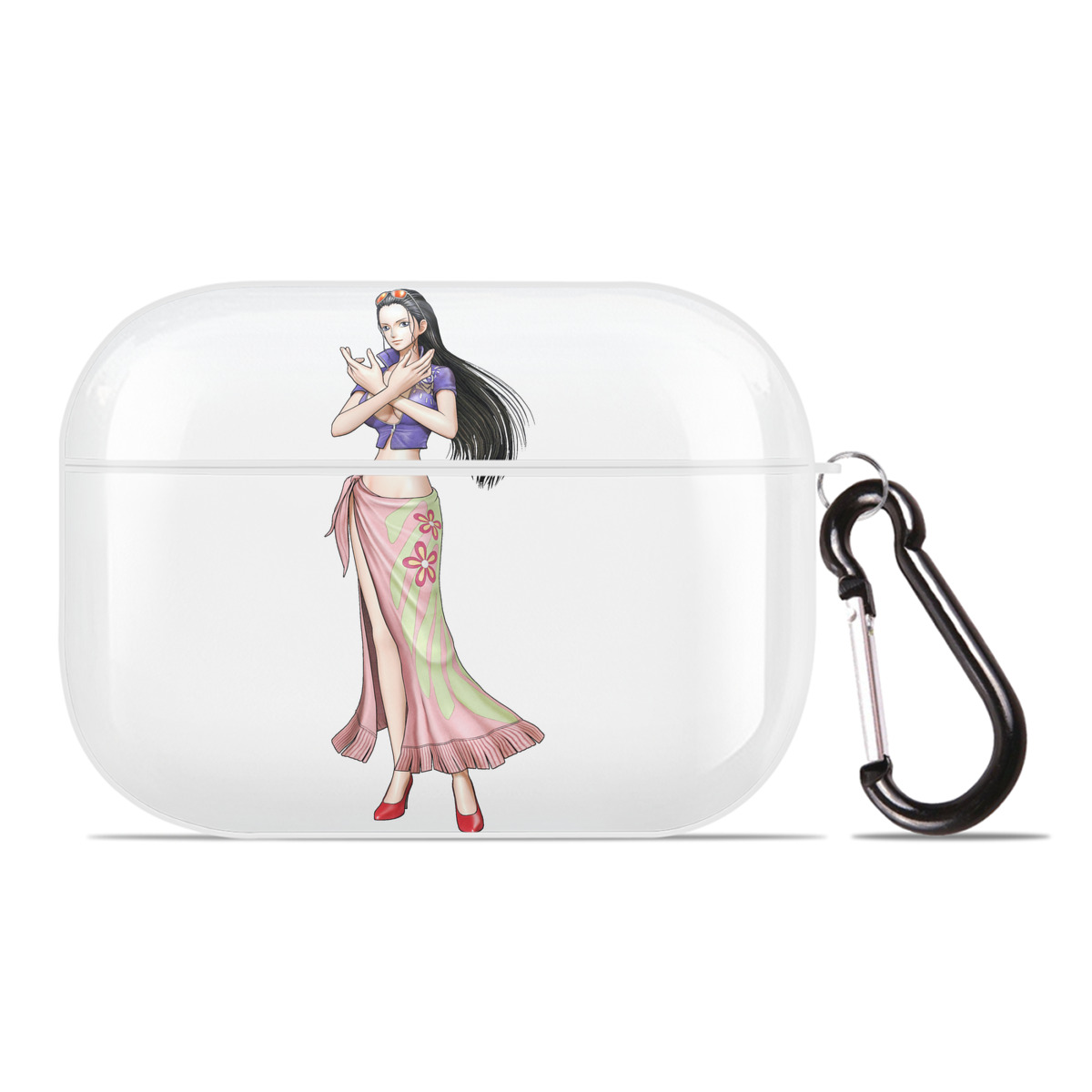 ワンピース ニコ・ロビン ONE PIECE Nico Robin 【AirPods Pro用】ハードシェル保護ケース 耐衝撃・防指紋・カラビナ付き商品仕様