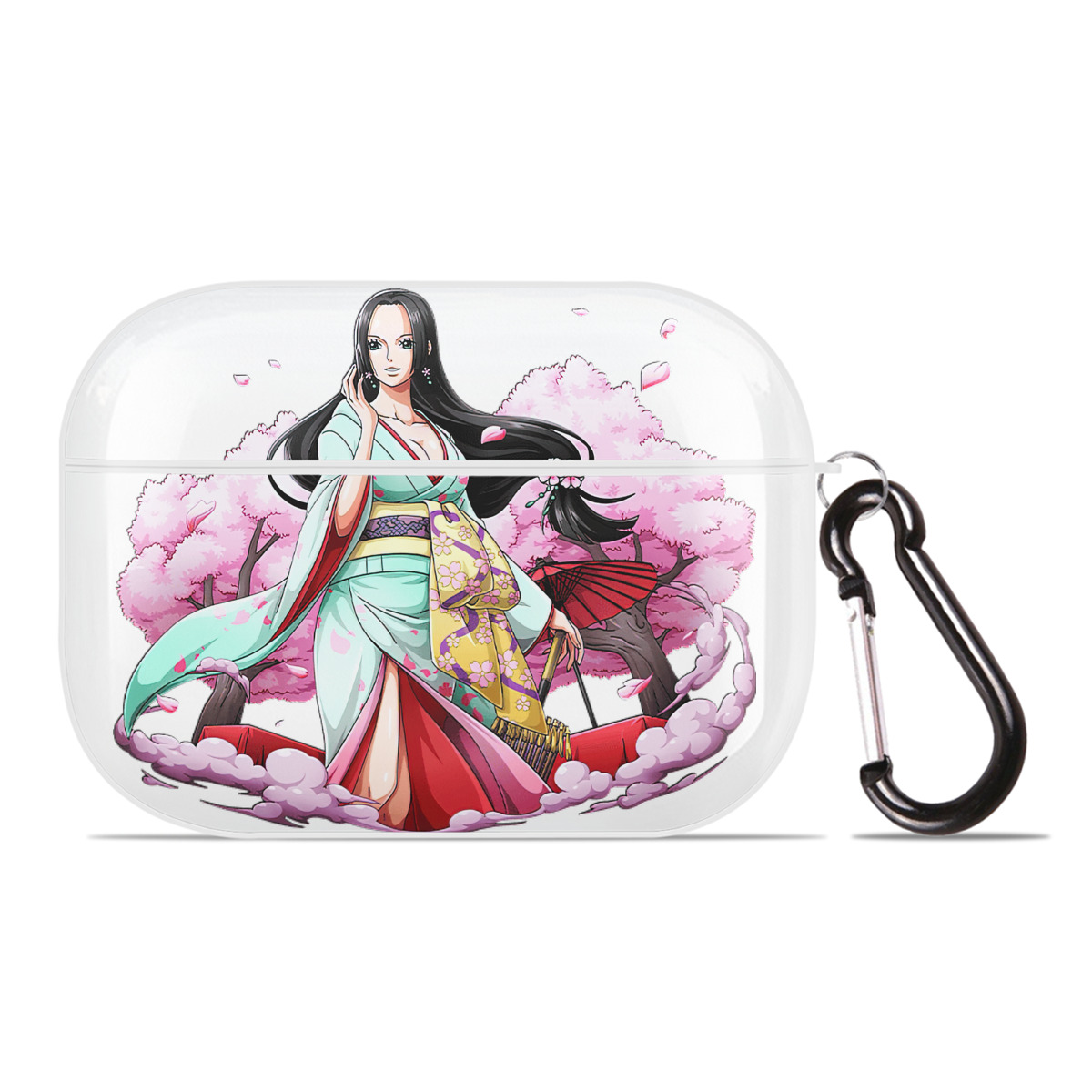 ワンピース ボア・ハンコック ONE PIECE Boa·Hancock 【AirPods Pro用】ハードシェル保護ケース 耐衝撃・防指紋・カラビナ付き商品仕様
