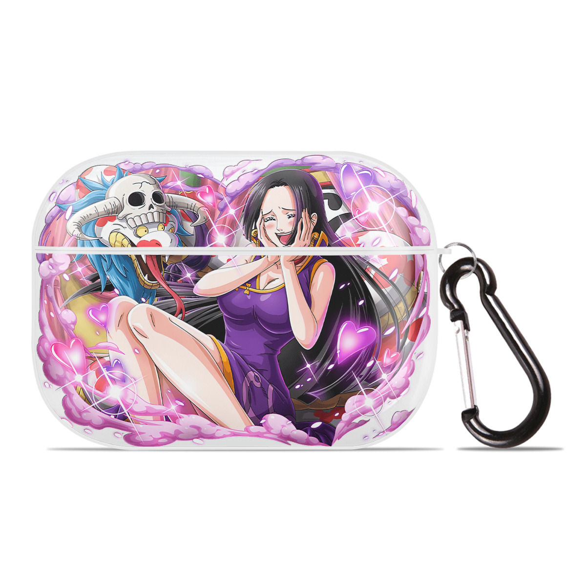 ワンピース ボア・ハンコック ONE PIECE Boa·Hancock 【AirPods Pro用】ハードシェル保護ケース 耐衝撃・防指紋・カラビナ付き商品仕様