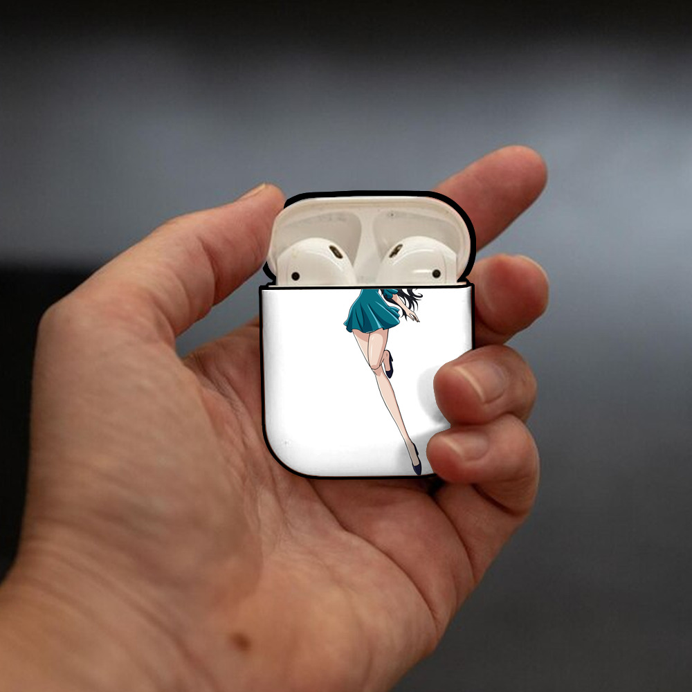 ワンピース ニコ・ロビン ONE PIECE Nico Robin AirPods 第2世代保護ケース ハードシェル ブラック 耐衝撃・防指紋・カラビナ付き