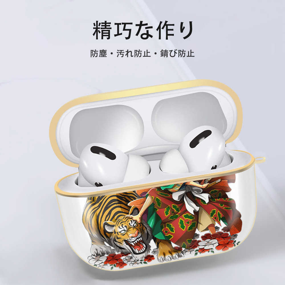 ワンピース モンキー・D・ルフィ ONE PIECE Monkey D. Luffy 【AirPods Pro用】ハードシェル保護ケース｜耐衝撃・防指紋・カラビナ付き商品仕様
