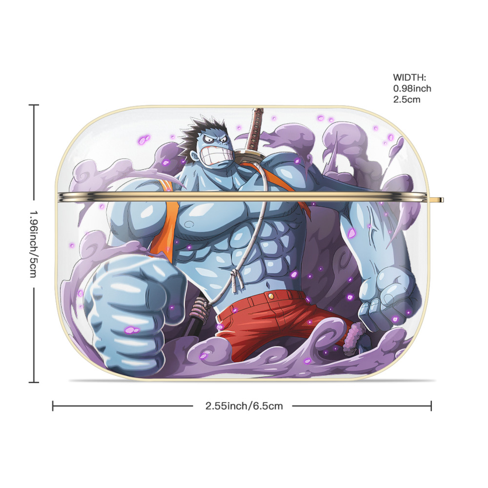 ワンピース モンキー・D・ルフィ ONE PIECE Monkey D. Luffy 【AirPods Pro用】ハードシェル保護ケース｜耐衝撃・防指紋・カラビナ付き商品仕様