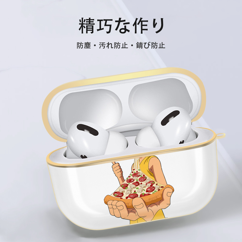 ワンピース モンキー・D・ルフィ ONE PIECE Monkey D. Luffy 【AirPods Pro用】ハードシェル保護ケース｜耐衝撃・防指紋・カラビナ付き商品仕様