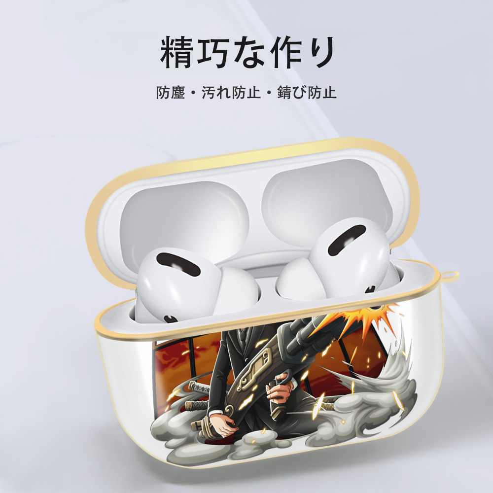 ワンピース ロロノア・ゾロ ONE PIECE Roronoa Zoro 【AirPods Pro用】ハードシェル保護ケース｜耐衝撃・防指紋・カラビナ付き商品仕様