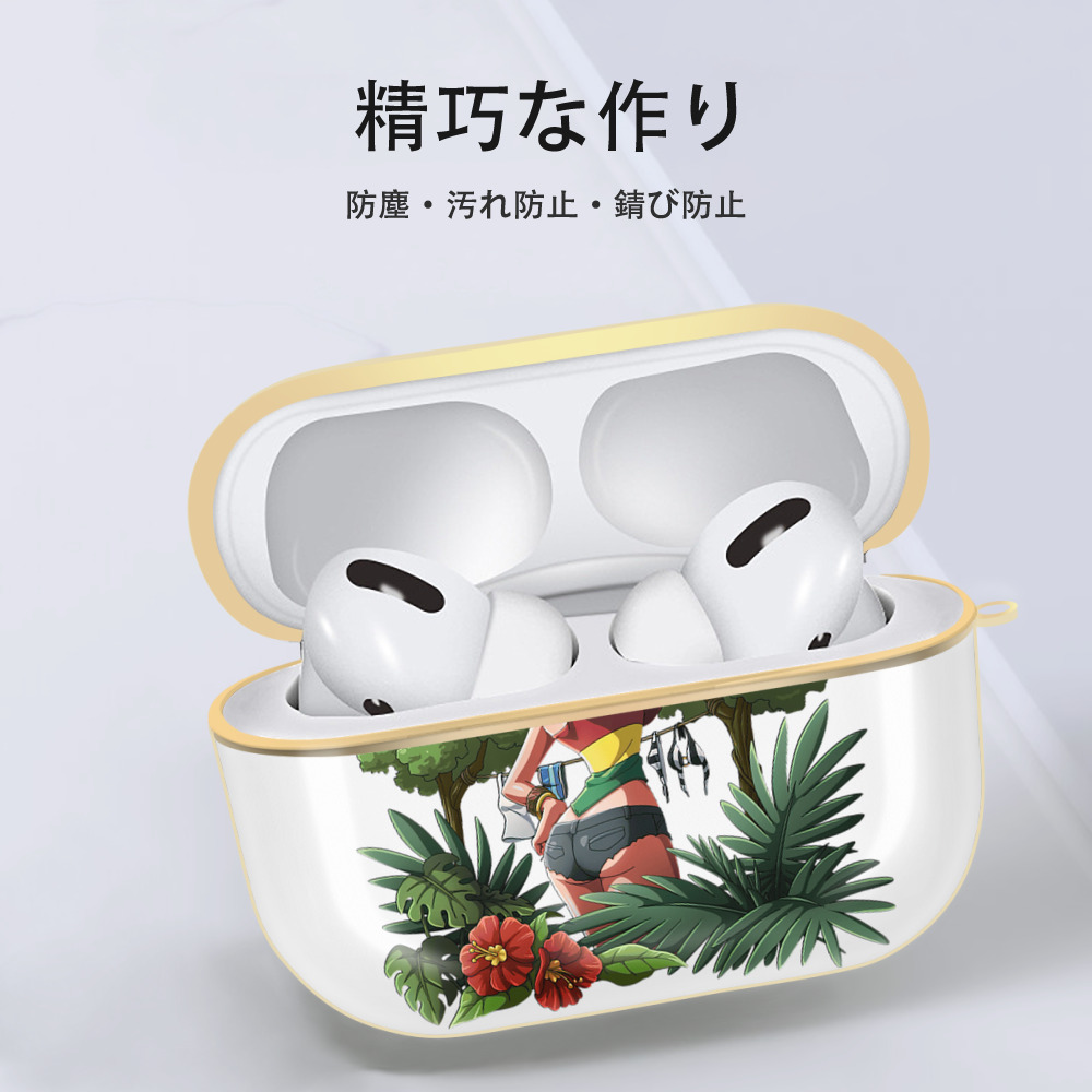 ワンピース ナミ ONE PIECE Nami 【AirPods Pro用】ハードシェル保護ケース｜耐衝撃・防指紋・カラビナ付き商品仕様