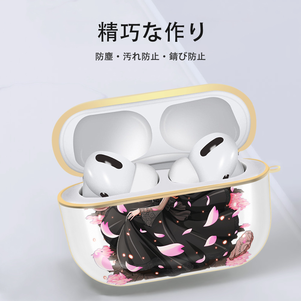 ワンピース ナミ ONE PIECE Nami 【AirPods Pro用】ハードシェル保護ケース｜耐衝撃・防指紋・カラビナ付き商品仕様