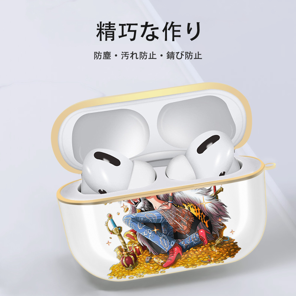 ワンピース ナミ ONE PIECE Nami 【AirPods Pro用】ハードシェル保護ケース｜耐衝撃・防指紋・カラビナ付き商品仕様