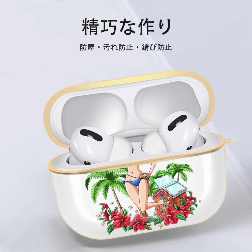 ワンピース ナミ ONE PIECE Nami 【AirPods Pro用】ハードシェル保護ケース｜耐衝撃・防指紋・カラビナ付き商品仕様