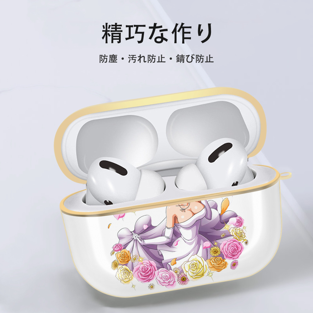 ワンピース ナミ ONE PIECE Nami 【AirPods Pro用】ハードシェル保護ケース｜耐衝撃・防指紋・カラビナ付き商品仕様