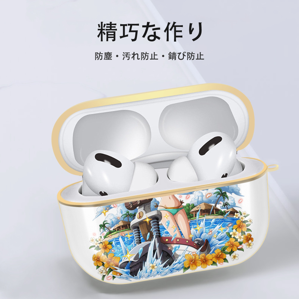 ワンピース ナミ ONE PIECE Nami 【AirPods Pro用】ハードシェル保護ケース｜耐衝撃・防指紋・カラビナ付き商品仕様