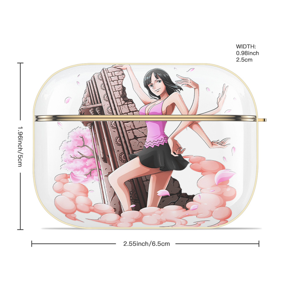 ワンピース ニコ・ロビン ONE PIECE Nico Robin 【AirPods Pro用】ハードシェル保護ケース｜耐衝撃・防指紋・カラビナ付き商品仕様