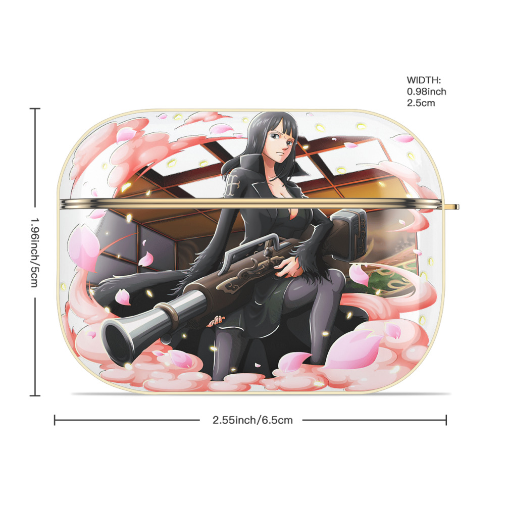 ワンピース ニコ・ロビン ONE PIECE Nico Robin 【AirPods Pro用】ハードシェル保護ケース｜耐衝撃・防指紋・カラビナ付き商品仕様