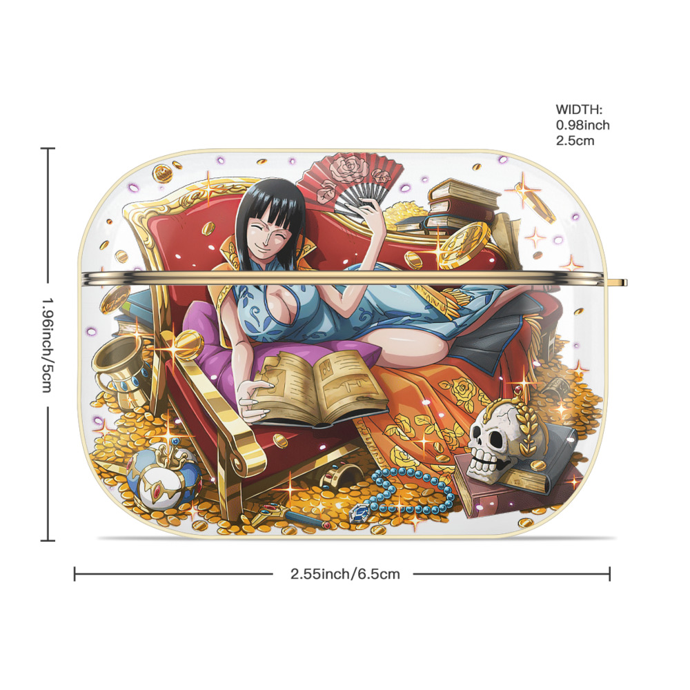 ワンピース ニコ・ロビン ONE PIECE Nico Robin 【AirPods Pro用】ハードシェル保護ケース｜耐衝撃・防指紋・カラビナ付き商品仕様