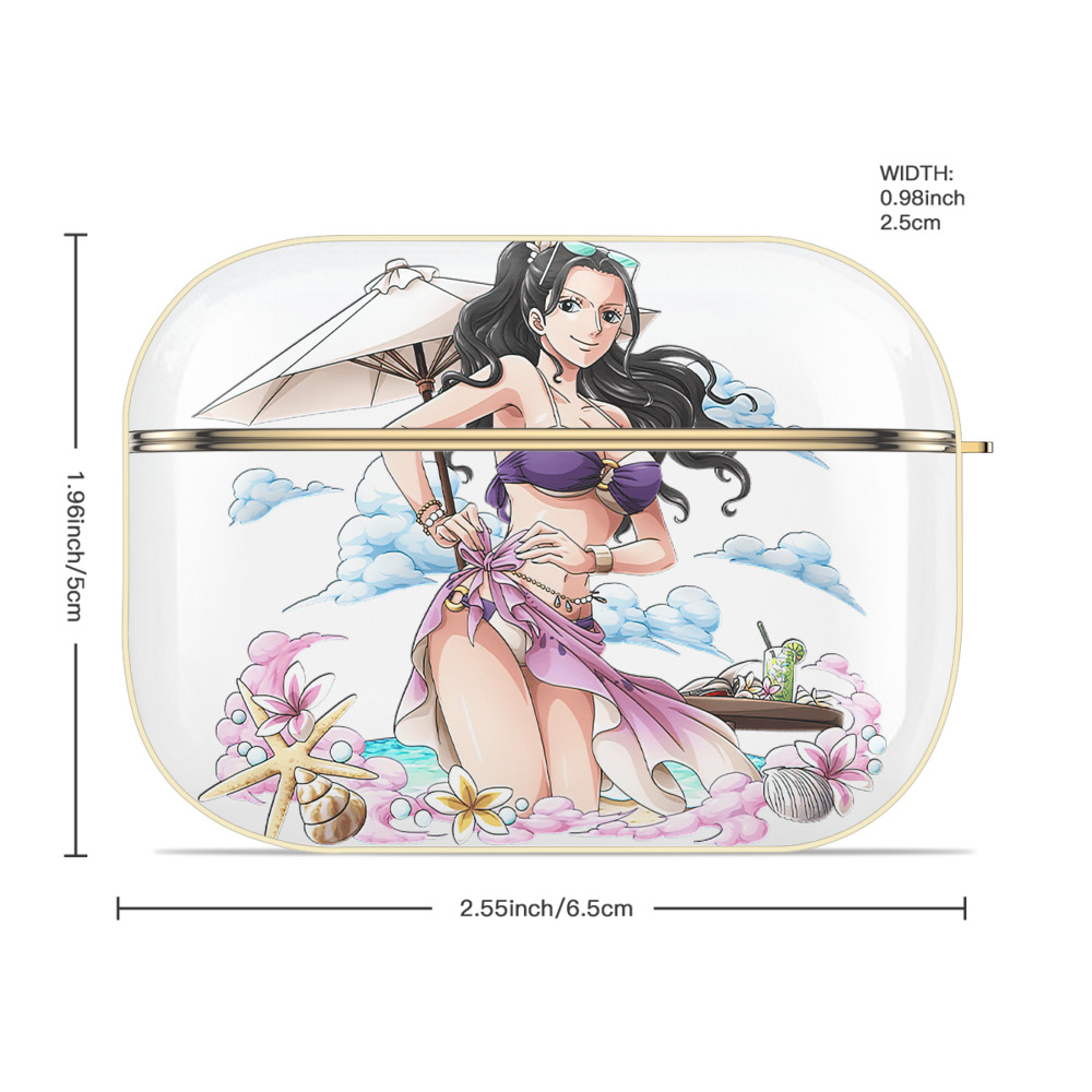 ワンピース ニコ・ロビン ONE PIECE Nico Robin 【AirPods Pro用】ハードシェル保護ケース｜耐衝撃・防指紋・カラビナ付き商品仕様