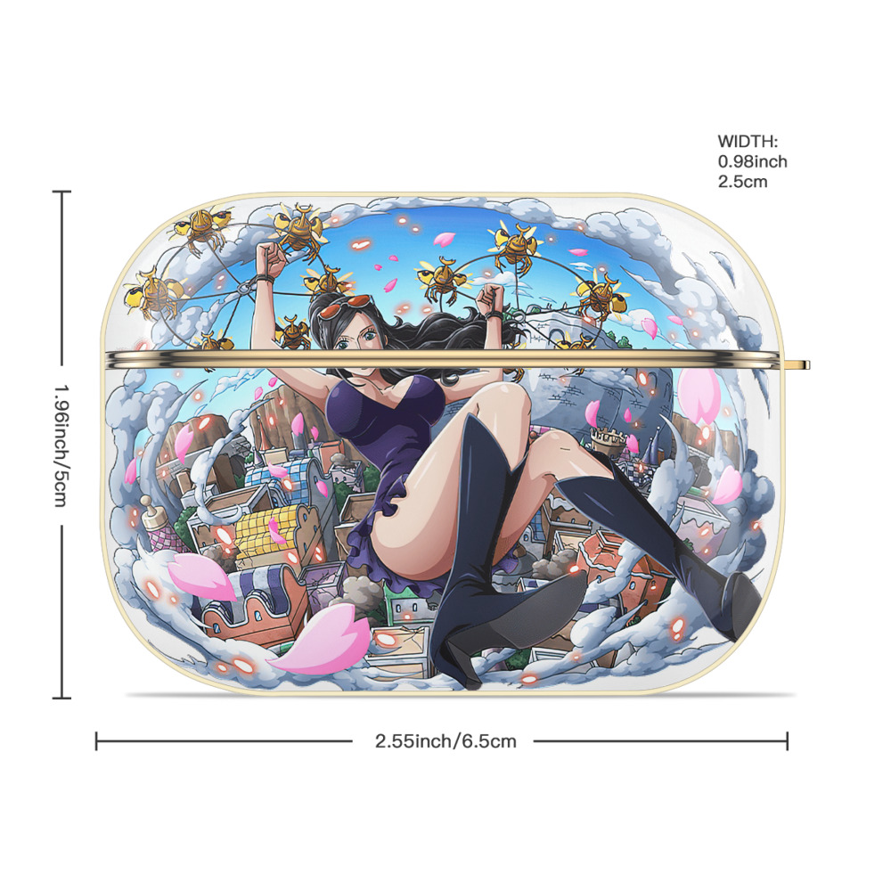ワンピース ニコ・ロビン ONE PIECE Nico Robin 【AirPods Pro用】ハードシェル保護ケース｜耐衝撃・防指紋・カラビナ付き商品仕様
