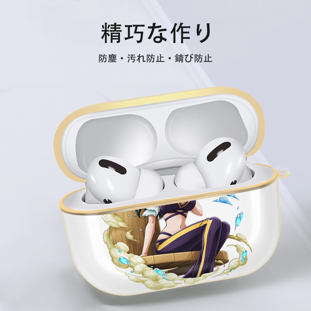 ワンピース ニコ・ロビン ONE PIECE Nico Robin 【AirPods Pro用】ハードシェル保護ケース｜耐衝撃・防指紋・カラビナ付き商品仕様