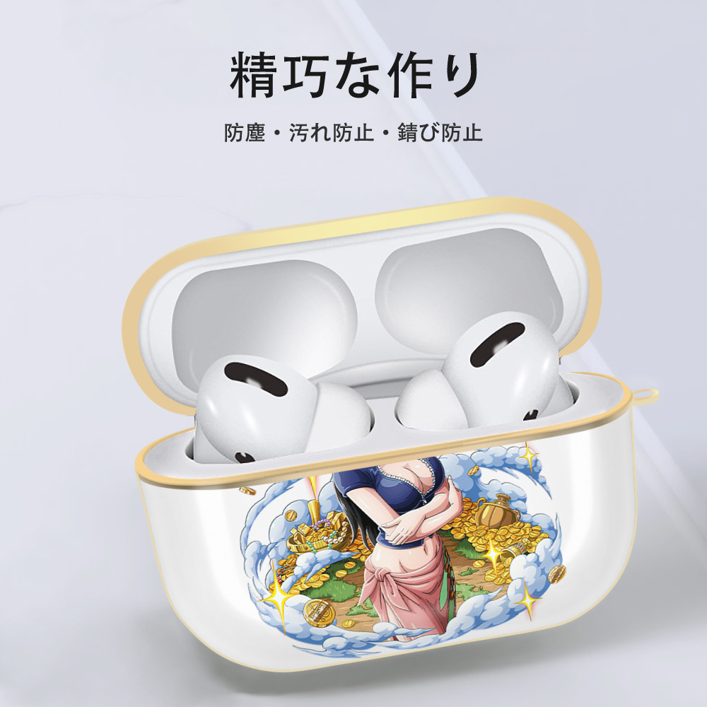 ワンピース ニコ・ロビン ONE PIECE Nico Robin 【AirPods Pro用】ハードシェル保護ケース｜耐衝撃・防指紋・カラビナ付き商品仕様