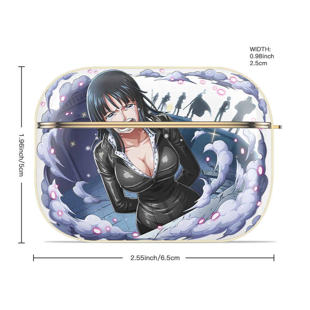 ワンピース ニコ・ロビン ONE PIECE Nico Robin 【AirPods Pro用】ハードシェル保護ケース｜耐衝撃・防指紋・カラビナ付き商品仕様