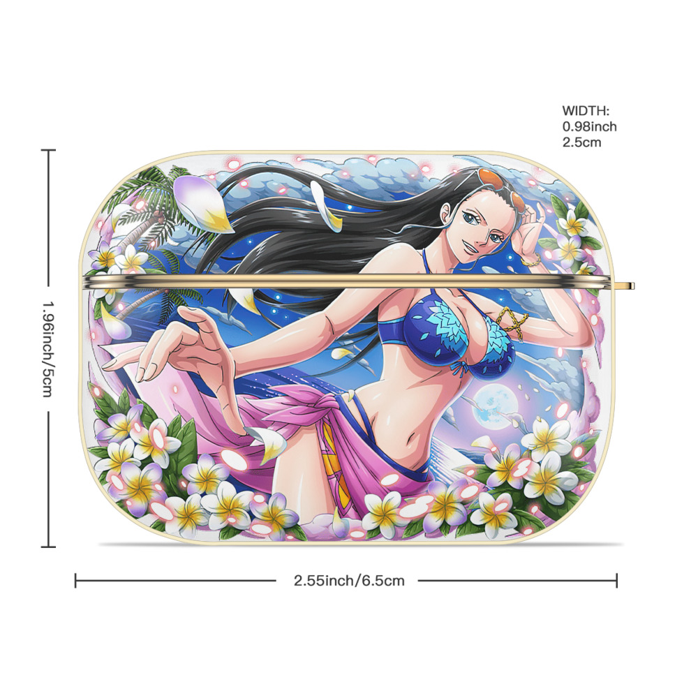 ワンピース ニコ・ロビン ONE PIECE Nico Robin 【AirPods Pro用】ハードシェル保護ケース｜耐衝撃・防指紋・カラビナ付き商品仕様