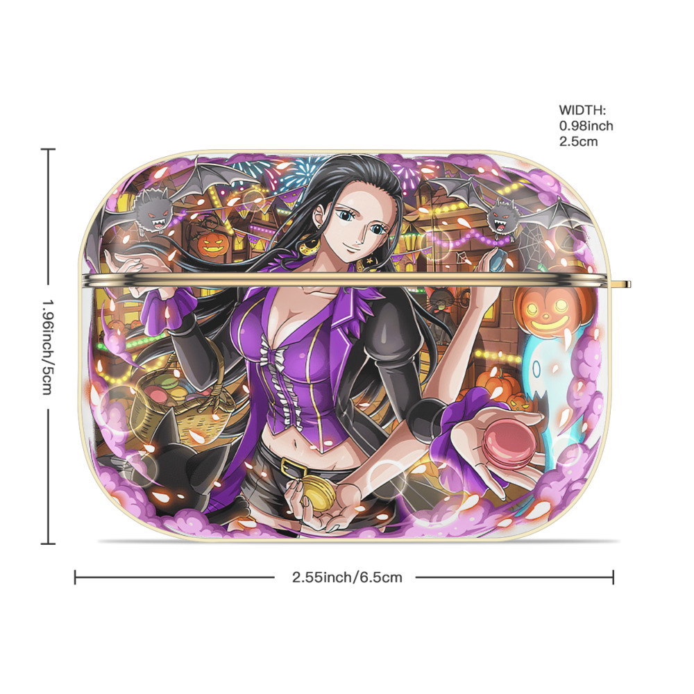 ワンピース ニコ・ロビン ONE PIECE Nico Robin 【AirPods Pro用】ハードシェル保護ケース｜耐衝撃・防指紋・カラビナ付き商品仕様