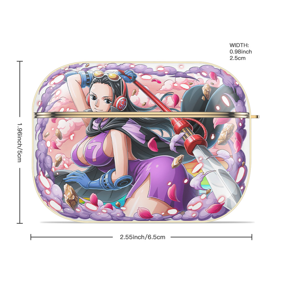 ワンピース ニコ・ロビン ONE PIECE Nico Robin 【AirPods Pro用】ハードシェル保護ケース｜耐衝撃・防指紋・カラビナ付き商品仕様