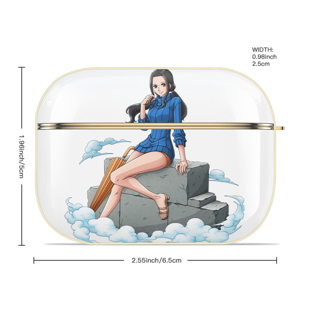 ワンピース ニコ・ロビン ONE PIECE Nico Robin 【AirPods Pro用】ハードシェル保護ケース｜耐衝撃・防指紋・カラビナ付き商品仕様