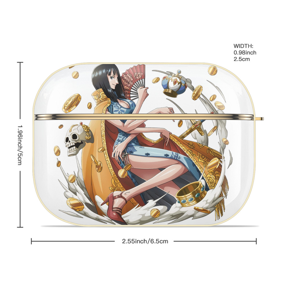 ワンピース ニコ・ロビン ONE PIECE Nico Robin 【AirPods Pro用】ハードシェル保護ケース｜耐衝撃・防指紋・カラビナ付き商品仕様