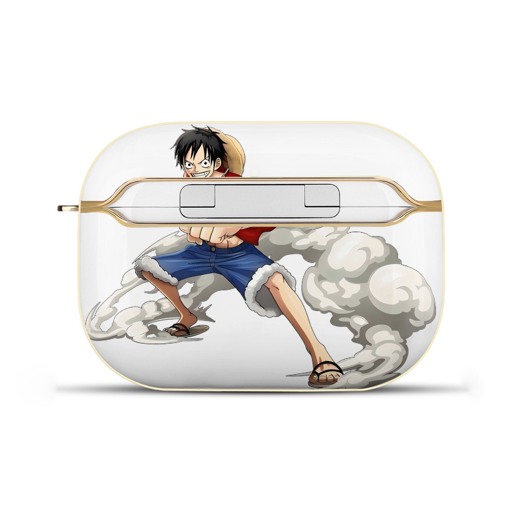 ワンピース モンキー・D・ルフィ ONE PIECE Monkey D. Luffy 【AirPods Pro用】ハードシェル保護ケース｜耐衝撃・防指紋・カラビナ付き商品仕様