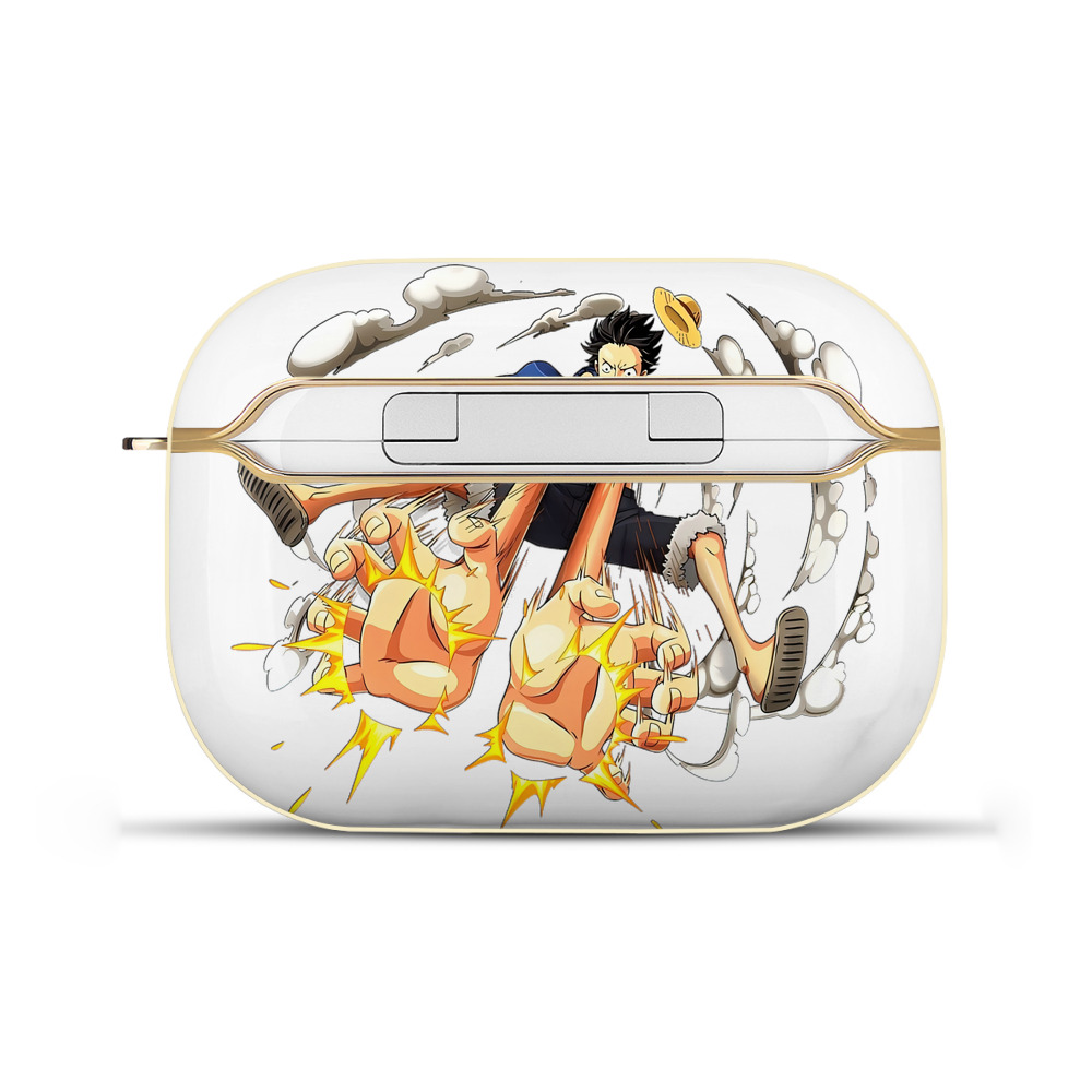 ワンピース モンキー・D・ルフィ ONE PIECE Monkey D. Luffy 【AirPods Pro用】ハードシェル保護ケース｜耐衝撃・防指紋・カラビナ付き商品仕様