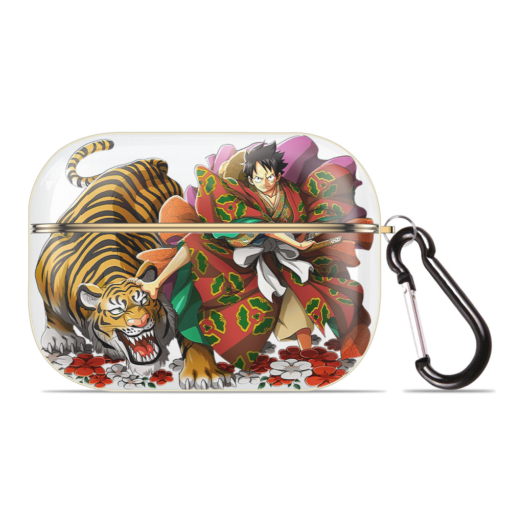 ワンピース モンキー・D・ルフィ ONE PIECE Monkey D. Luffy 【AirPods Pro用】ハードシェル保護ケース｜耐衝撃・防指紋・カラビナ付き商品仕様