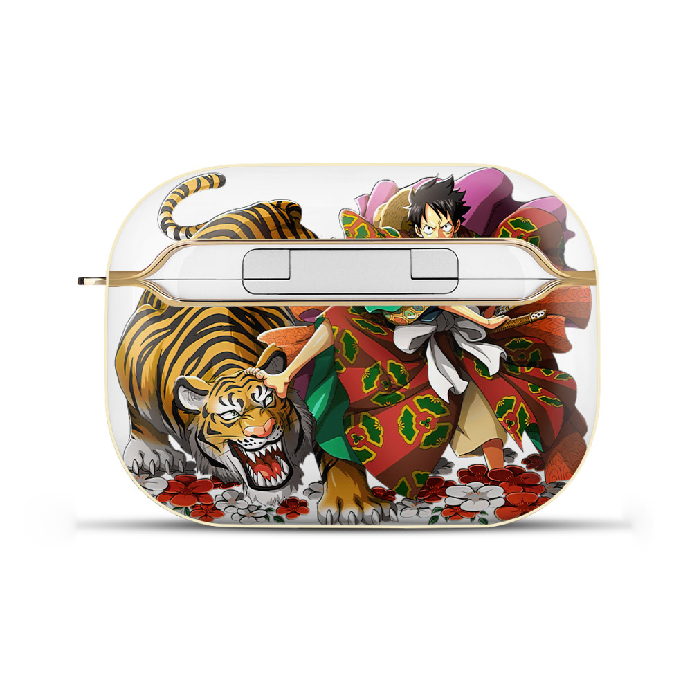 ワンピース モンキー・D・ルフィ ONE PIECE Monkey D. Luffy 【AirPods Pro用】ハードシェル保護ケース｜耐衝撃・防指紋・カラビナ付き商品仕様