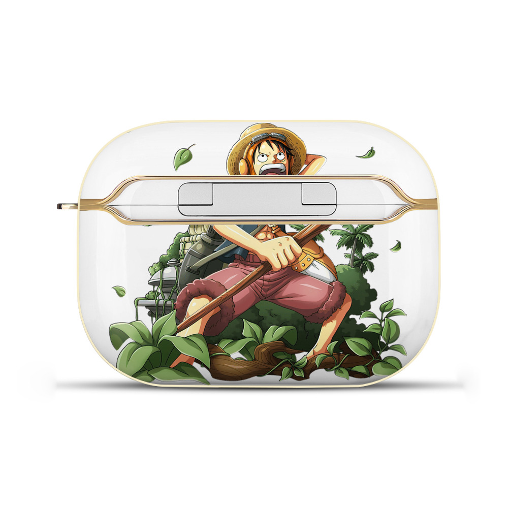 ワンピース モンキー・D・ルフィ ONE PIECE Monkey D. Luffy 【AirPods Pro用】ハードシェル保護ケース｜耐衝撃・防指紋・カラビナ付き商品仕様