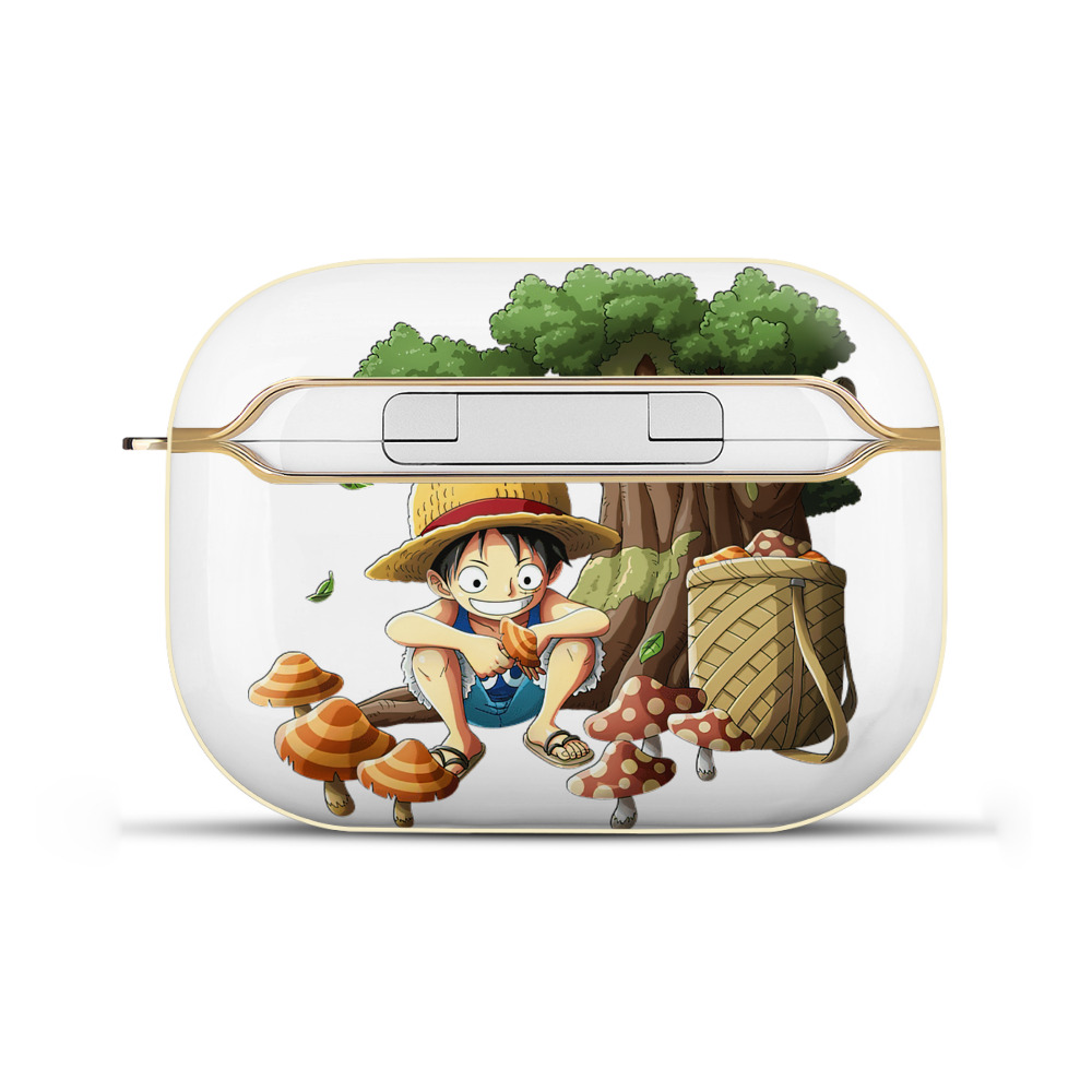 ワンピース モンキー・D・ルフィ ONE PIECE Monkey D. Luffy 【AirPods Pro用】ハードシェル保護ケース｜耐衝撃・防指紋・カラビナ付き商品仕様