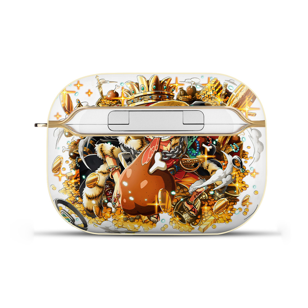 ワンピース モンキー・D・ルフィ ONE PIECE Monkey D. Luffy 【AirPods Pro用】ハードシェル保護ケース｜耐衝撃・防指紋・カラビナ付き商品仕様