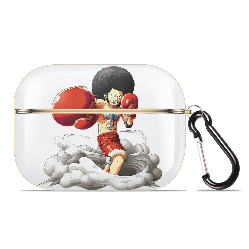 ワンピース モンキー・D・ルフィ ONE PIECE Monkey D. Luffy 【AirPods Pro用】ハードシェル保護ケース｜耐衝撃・防指紋・カラビナ付き商品仕様